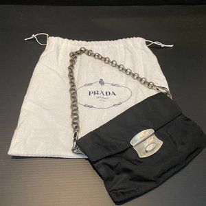 PRADA BAG MINT CONDITION Evening Shoulder Bag